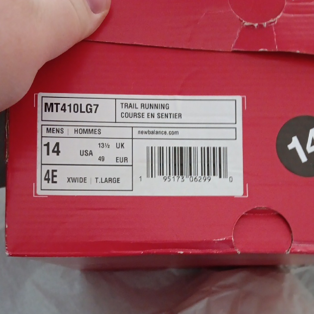 Men's New Balance Track Shoes, 14 X-Wide, Brand New In Box - Picture 7 of 7